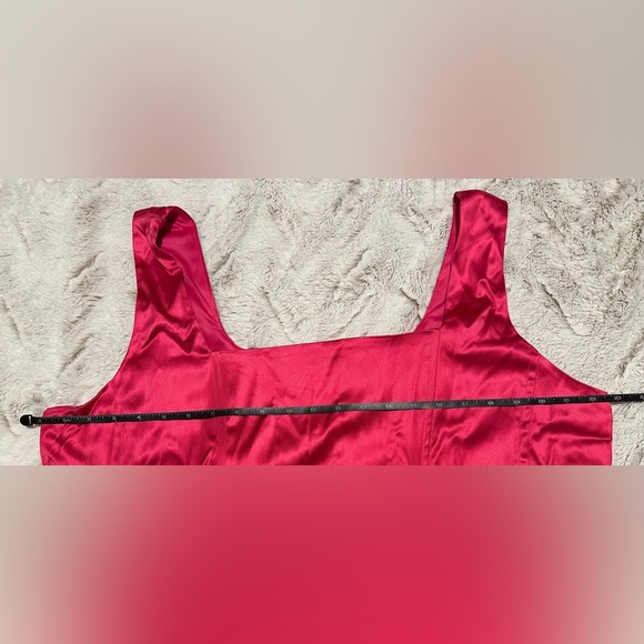 Torrid Hot Pink Satin Sleeveless Corset Top - Picture 11 of 14